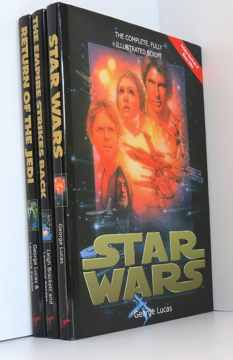 Image for Star Wars Complete Illustrated Scripts - Fine Set of 3 Volumes - Star Wars; Empire Strikes Back; Return of the Jedi