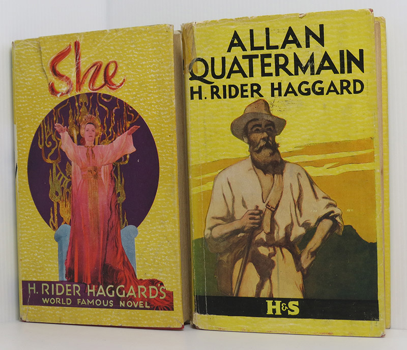 Image for Allan Quatermain and She (2 vols H&S Yellow Jackets)