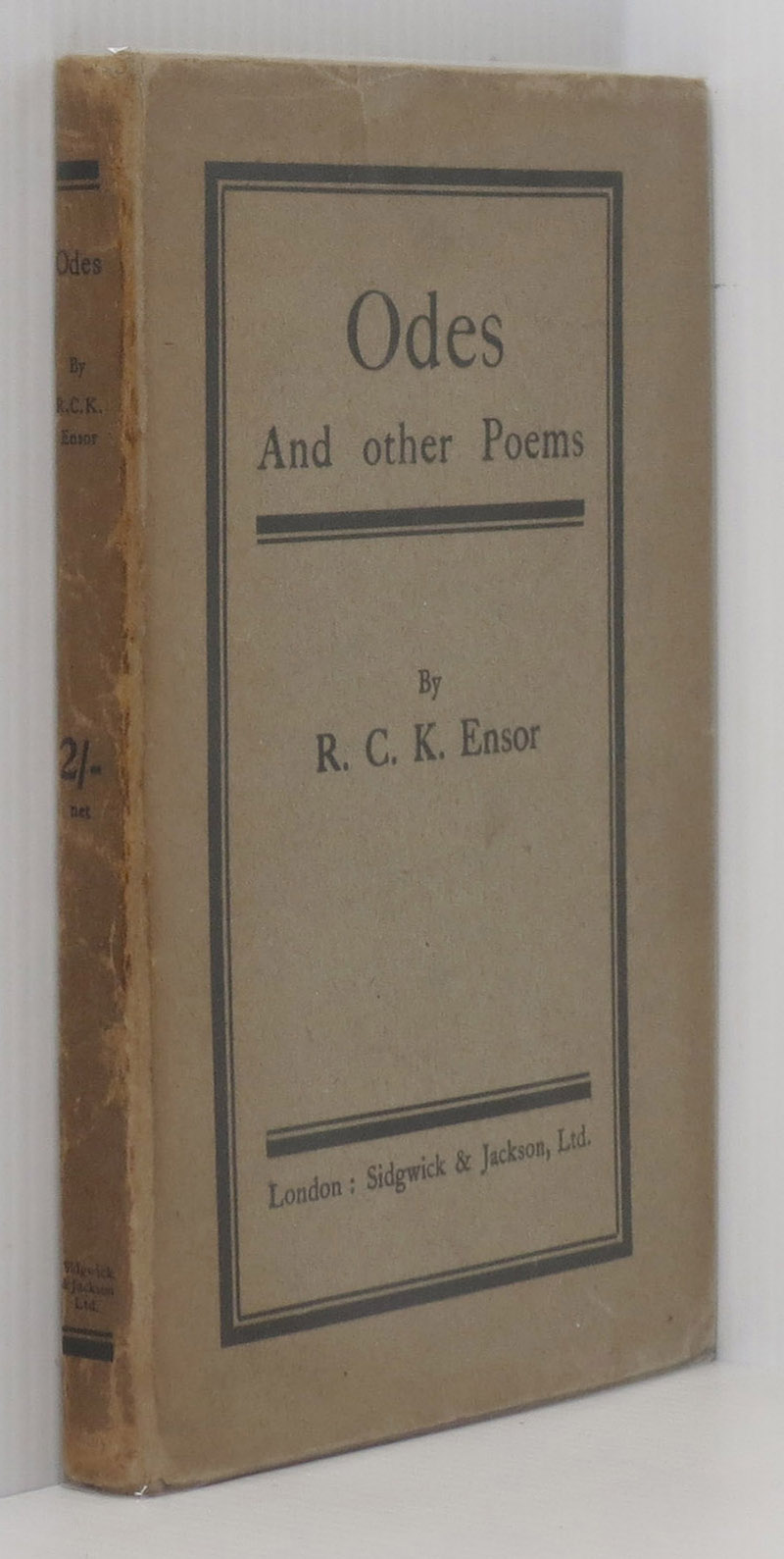 Image for Odes and Other Poems