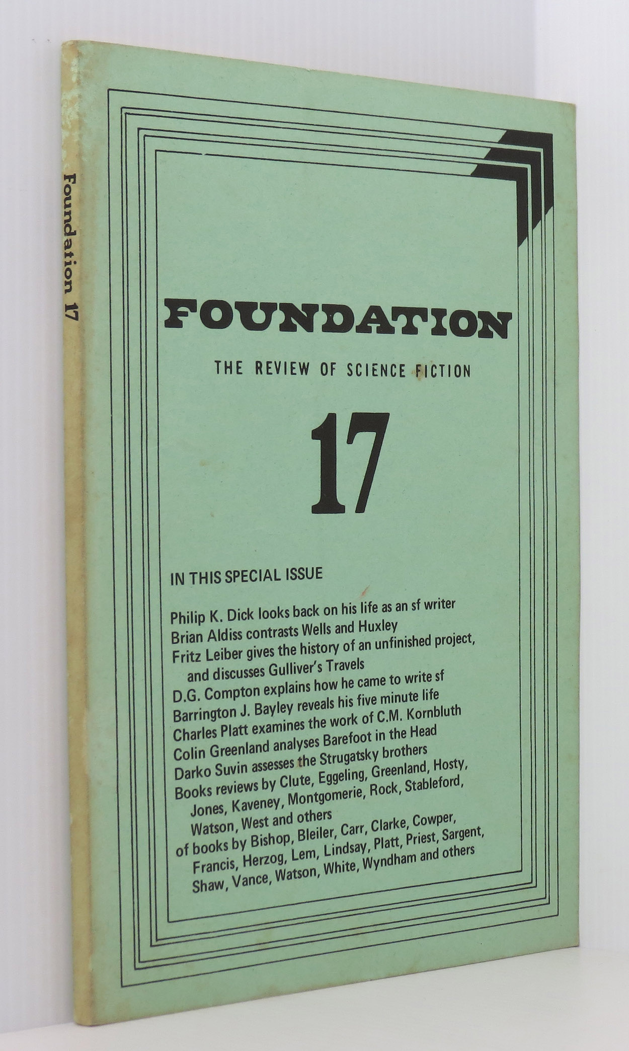 Image for Foundation - The Review of Science Fiction 17 (September 1979)
