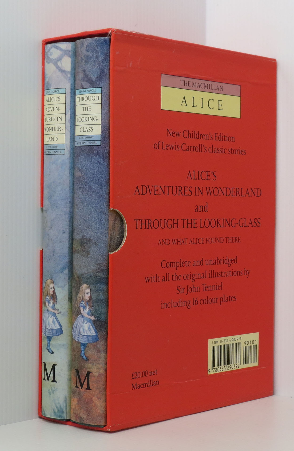 Image for Alice's Adventures in Wonderland & Through the Looking Glass - New Children's Edition (Slipcase 2 Vol. Set)
